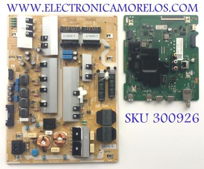 KIT DE TARJETAS PARA TV SAMSUNG / NUMERO DE PARTE BN94-16147E / BN41-02756C-000 / BN97-17540Y / BN9416147E / 16147E / FUENTE BN44-01065A / BN4401065A / 01065A / L82S6N_THS / PANEL CY-RT082HGNV1H / MODELO QN82Q60TAFXZA DA02